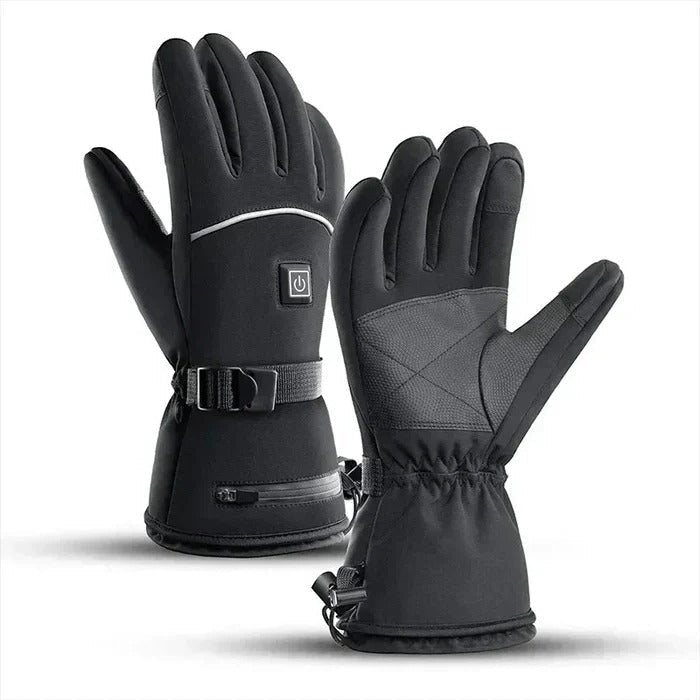 Warmtewereld™ Verwarmde motorhandschoenen met touchscreen vingertoppen
