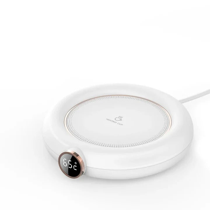 Warmtewereld™ Slimme bekerwarmer met digitaal display en drie temperaturen