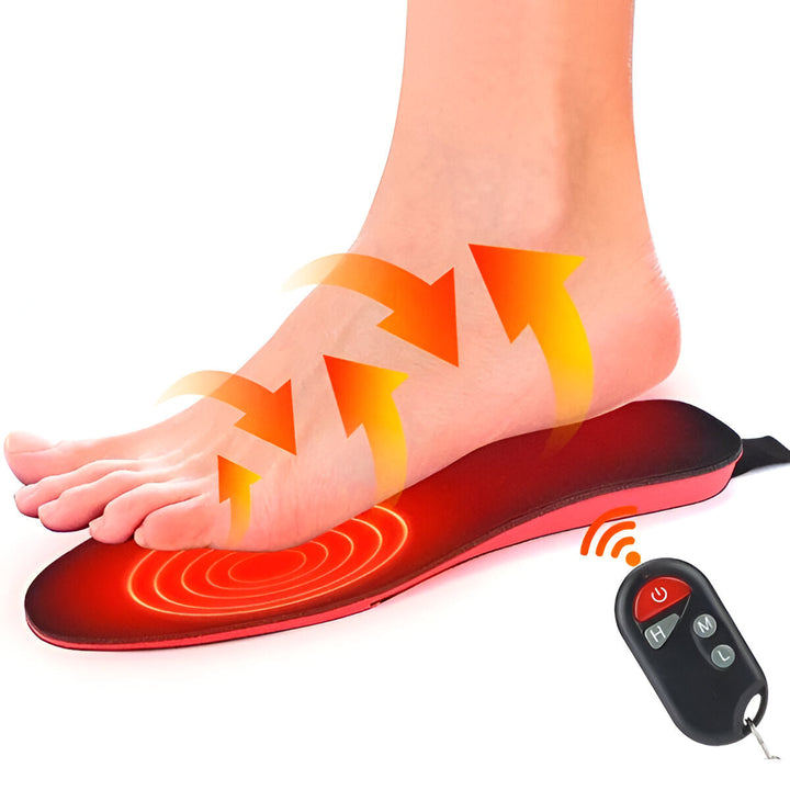 Warmtewereld™ Ultradunne verwarmde zolen met afstandsbediening