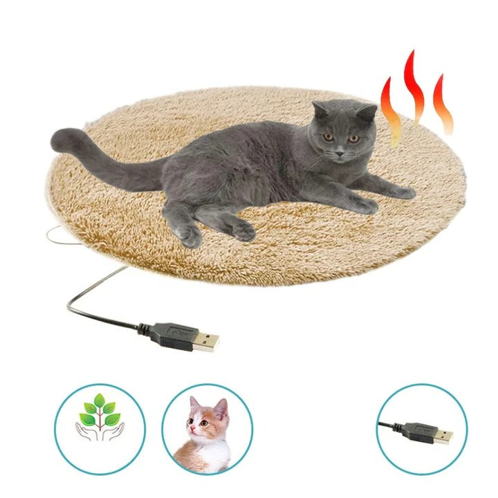 Warmtewereld™ USB-warmtekussen voor huisdieren met constante warmte