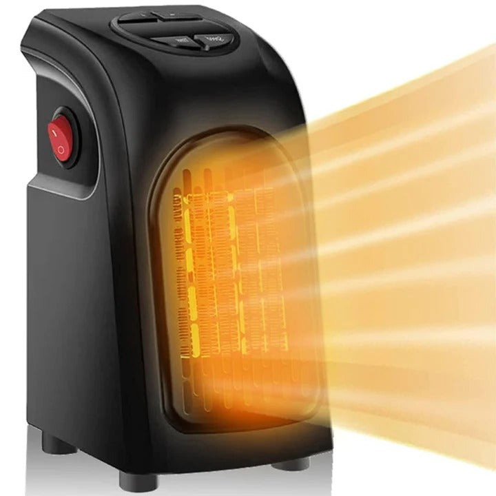 Warmtewereld™ Stopcontactkachel met timer en thermostaat