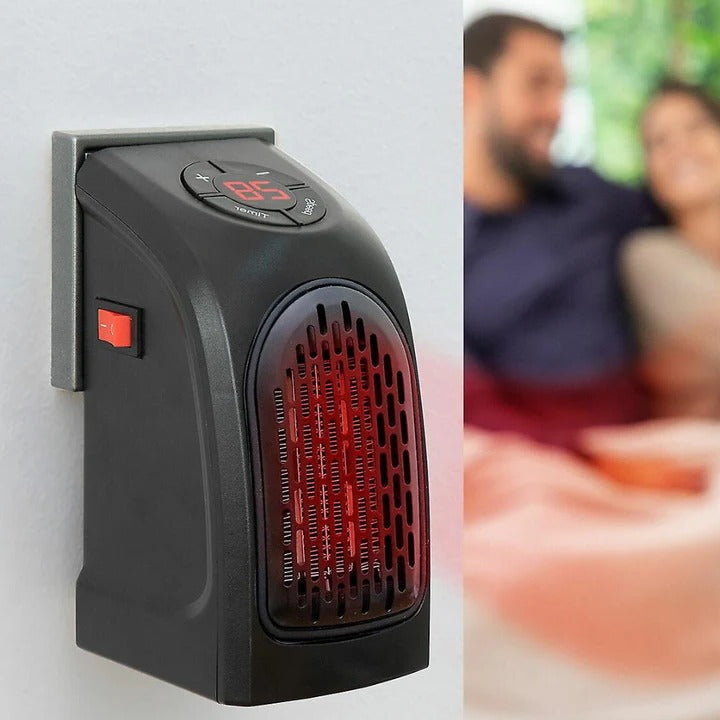 Warmtewereld™ Stopcontactkachel met timer en thermostaat