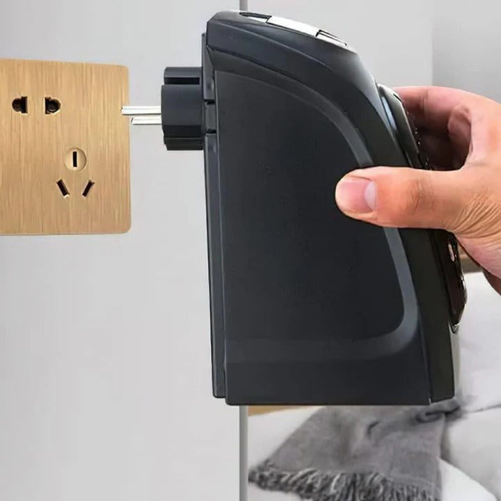 Warmtewereld™ Stopcontactkachel met timer en thermostaat