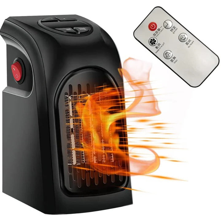 Warmtewereld™ Stopcontactkachel met timer en thermostaat