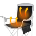 Warmtewereld™ Draagbaar warmtekussen voor op je stoel, 3 standen