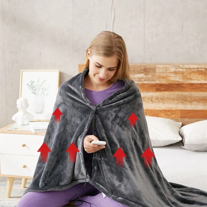 Warmtewereld™ Opvouwbare USB-warmtedeken met drie standen tot 60 °C