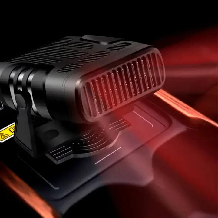 Warmtewereld™ 2-in-1 autokachel en koelventilator 12V met draaivoet