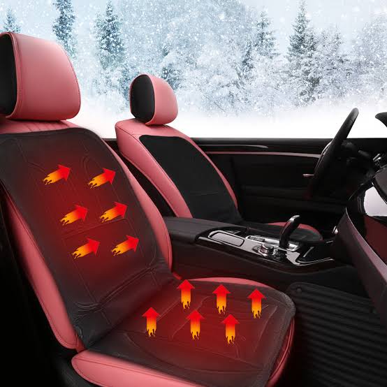 Warmtewereld™ Verwarmd stoelkussen voor de auto met rugdeel