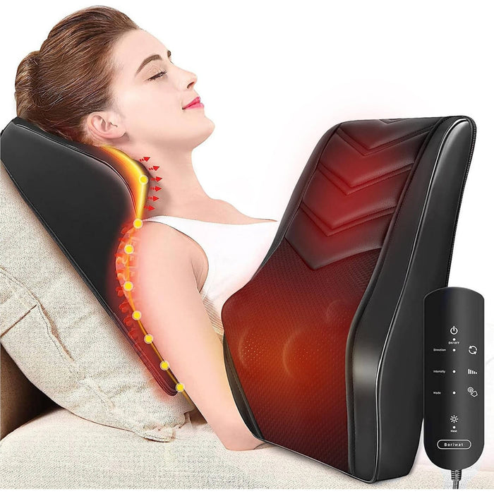 Warmtewereld™ Shiatsu-massagekussen met 3D-kneden en warmte voor je nek