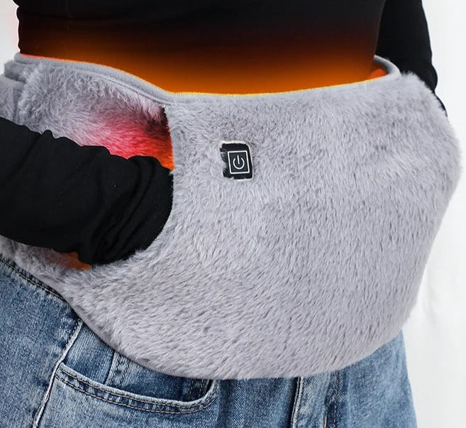 Warmtewereld™ Oplaadbare hand- en heupwarmer van zacht fluweel
