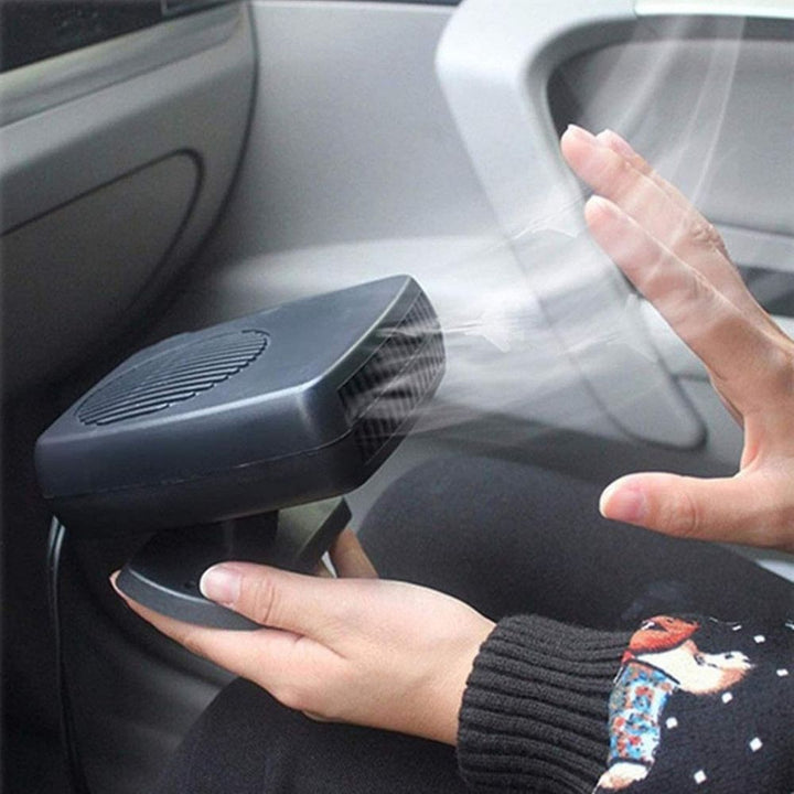 Warmtewereld™ Keramische autoventilatorkachel 12V met 2 standen