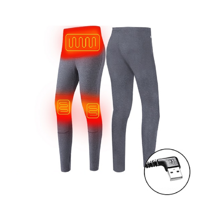 Warmtewereld™ Verwarmd thermo-ondergoed met USB en platte naden