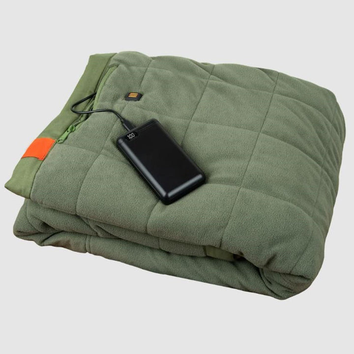 Warmtewereld™ Verwarmde buitendeken met ingebouwde powerbank en 3 zones