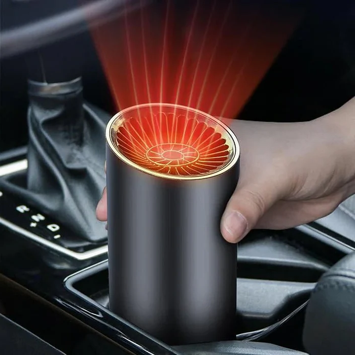 Warmtewereld™ Bekervormige autokachel 12V 150W met 360° draaibare kop