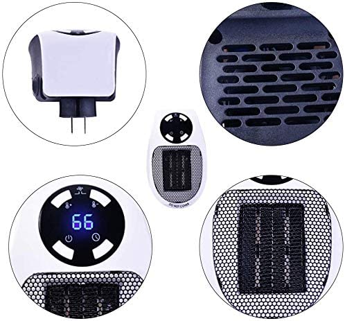 Warmtewereld™ Draagbare kachel 500 W met thermostaat 15–32 °C