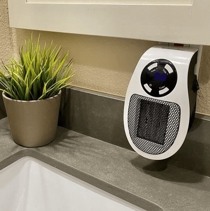 Warmtewereld™ Draagbare kachel 500 W met thermostaat 15–32 °C