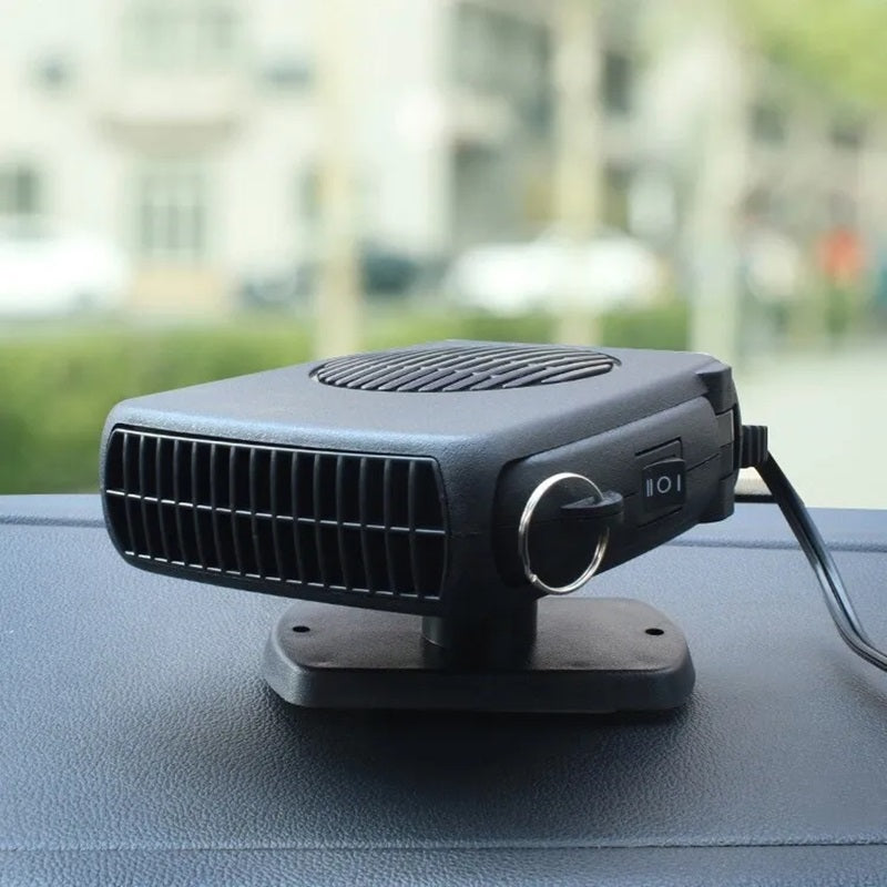Warmtewereld™ Draagbare autokachel 12V met antislip 360° voet