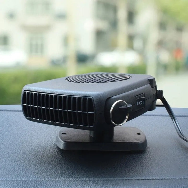Warmtewereld™ Draagbare autokachel 12V met antislip 360° voet