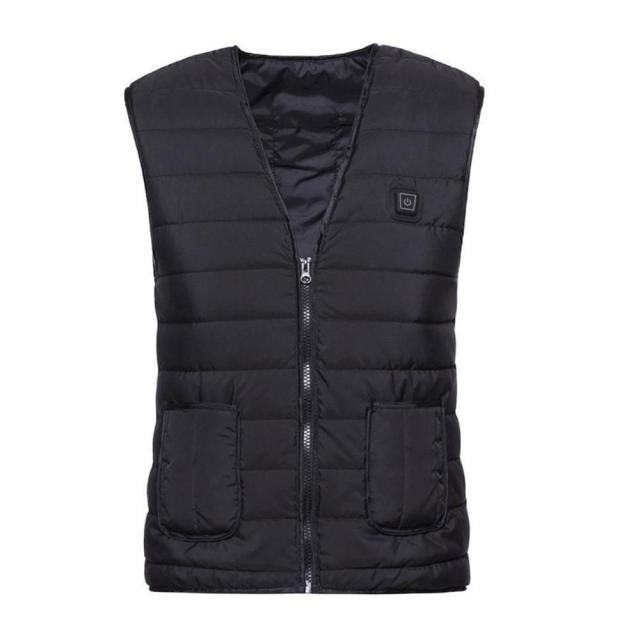 Warmtewereld™ Verwarmde bodywarmer met 5 warmtezones en 3 standen