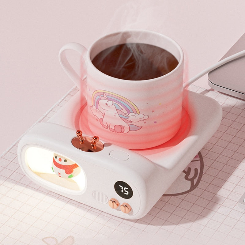 Warmtewereld™ Schattige bekerwarmer met dierenmotief voor koffie en thee