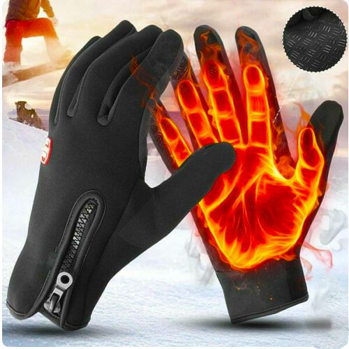Warmtewereld™ Winddichte thermohandschoenen met touchscreen en grip