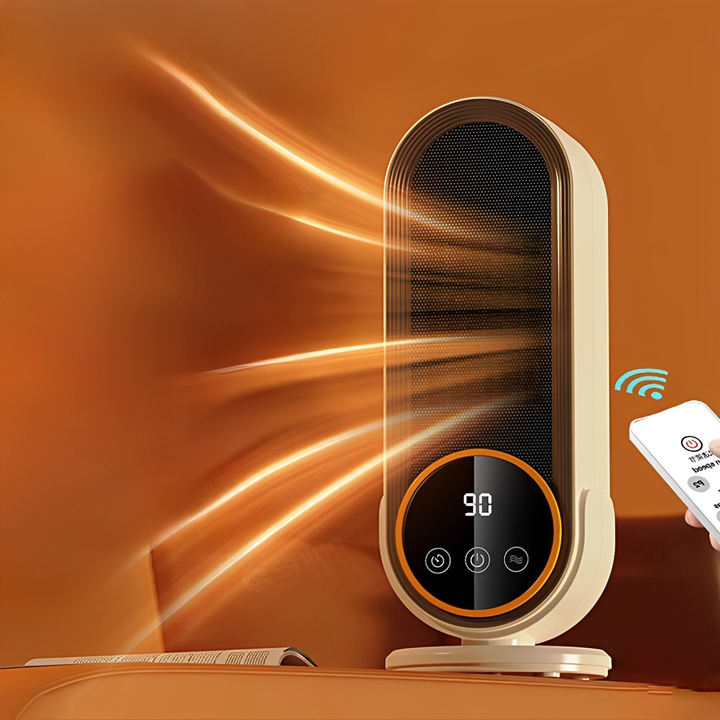 Warmtewereld™ Keramische mini-kachel 1200 W met afstandsbediening