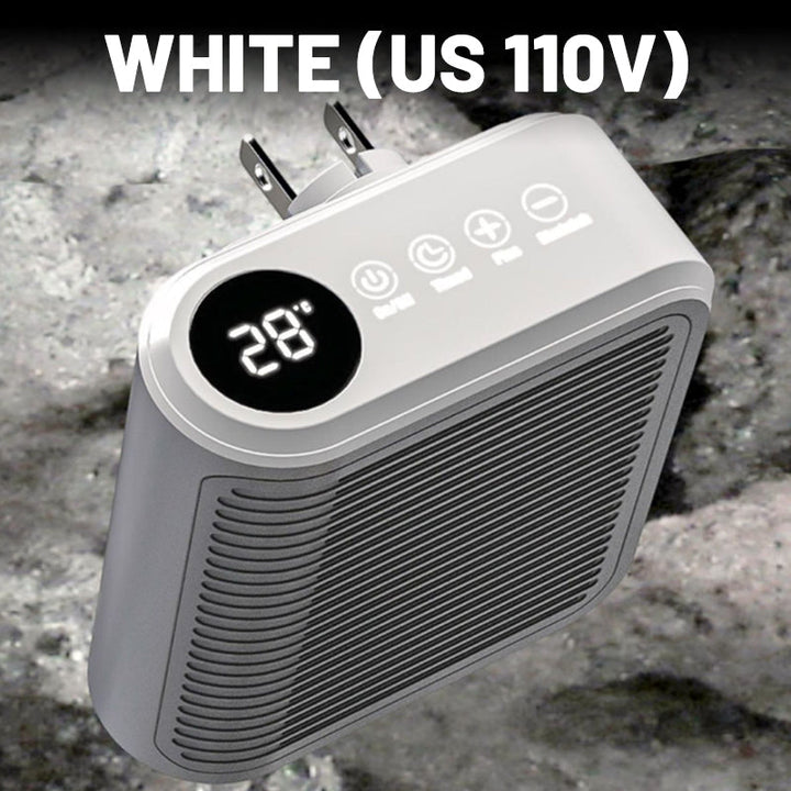 Warmtewereld™ Stopcontactkachel 800 W met thermostaat en timer