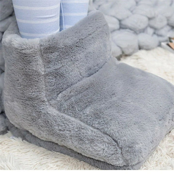 Warmtewereld™ Voetenwarmer van zacht pluche met USB-verwarming