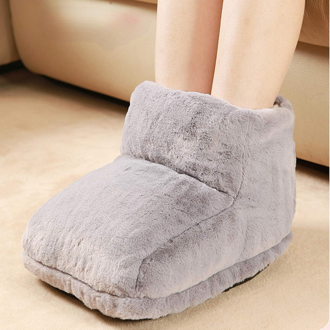 Warmtewereld™ Voetenwarmer van zacht pluche met USB-verwarming